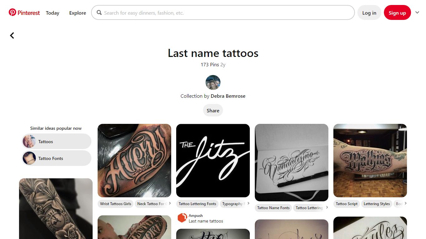 170 Best Last name tattoos ideas - Pinterest